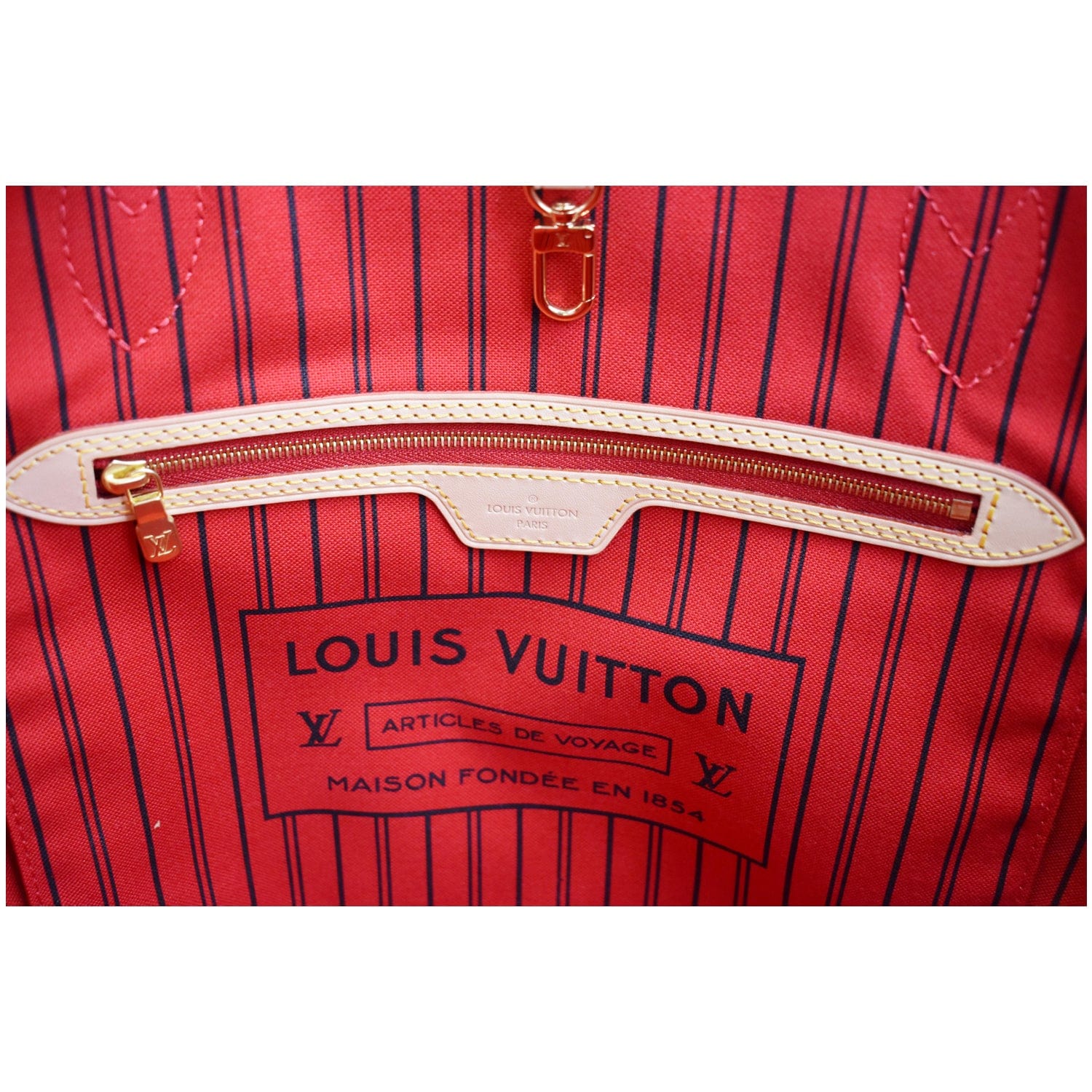 Louis Vuitton Monogram Canvas Articles De Voyage Neverfull MM