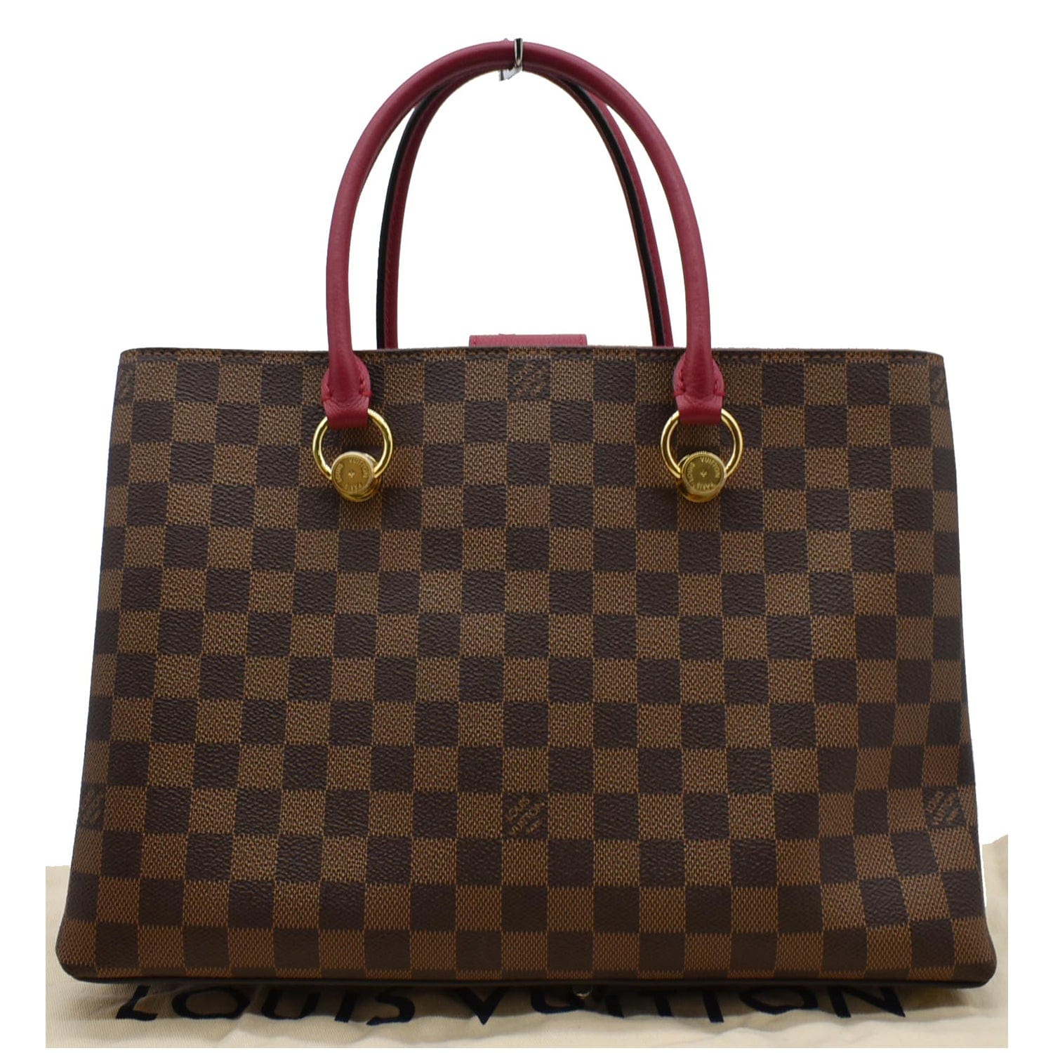 Louis Vuitton, Bags, Authentic Louis Vuitton Lv Riverside Damier Ebene  Shoulder Bag Brown New