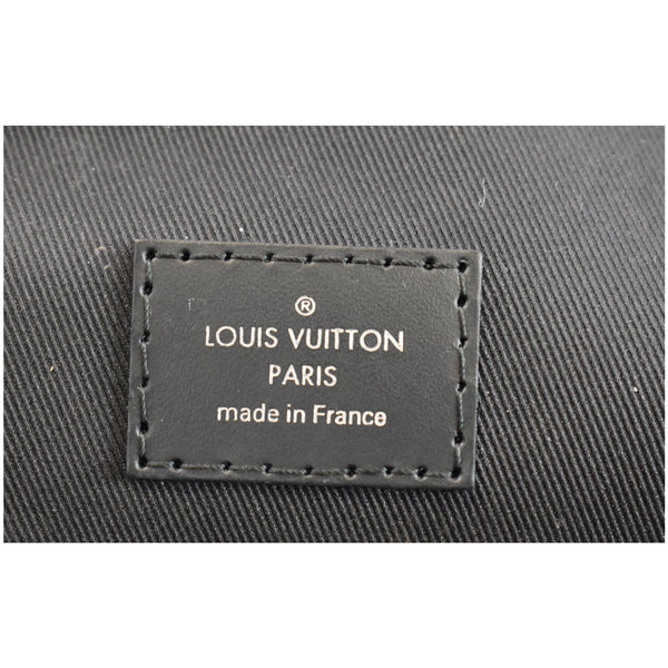 LOUIS VUITTON Avenue Sling Damier Graphite Crossbody Bag Black