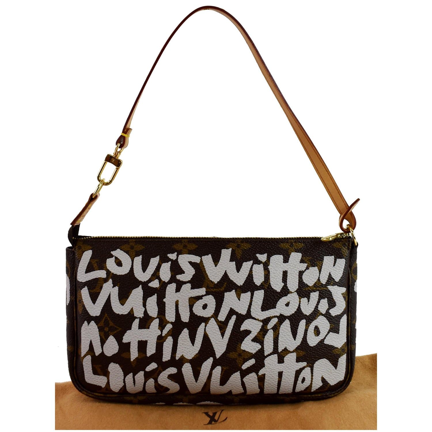 Louis Vuitton Pochette Accessoires Limited Edition Monogram Graffiti at  1stDibs