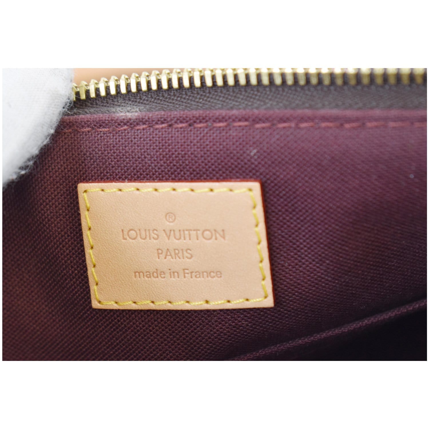 Turenne cloth handbag Louis Vuitton Brown in Cloth - 38233792