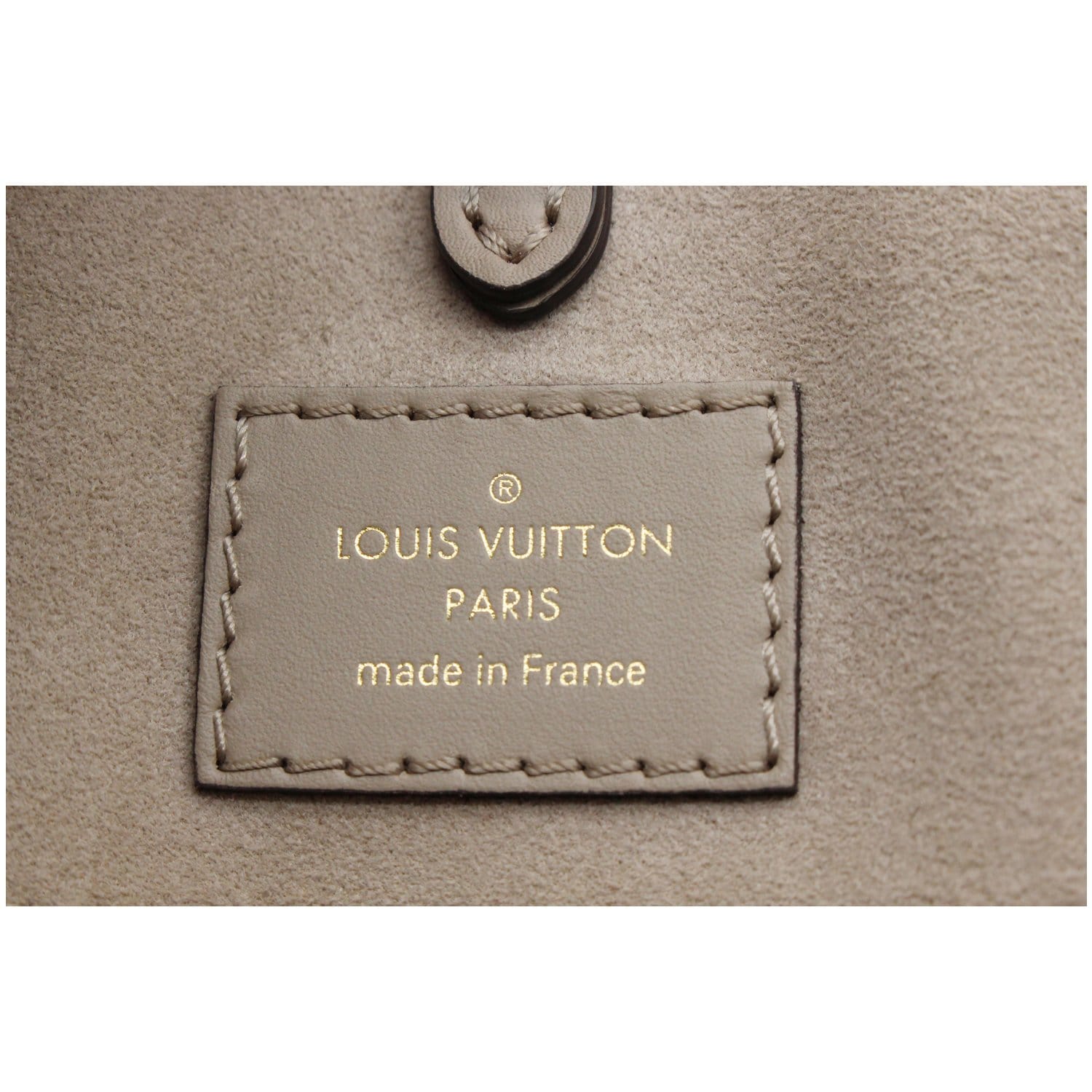 LOUIS VUITTON Bicolor Monogram Empreinte Onthego MM Tote Shoulder Bag  90193685