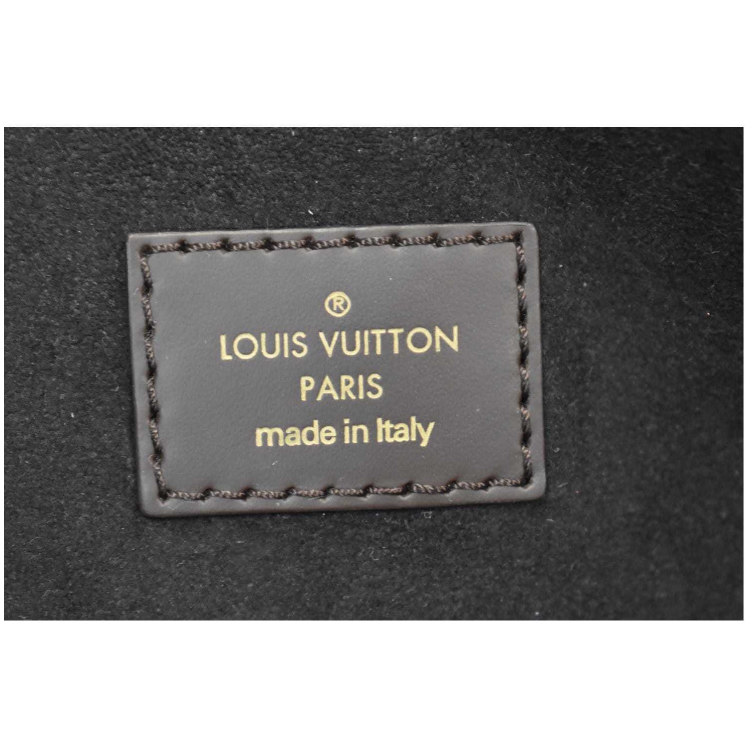 Louis Vuitton - Normandy Damier Canvas Taurillon Leather Burgundy