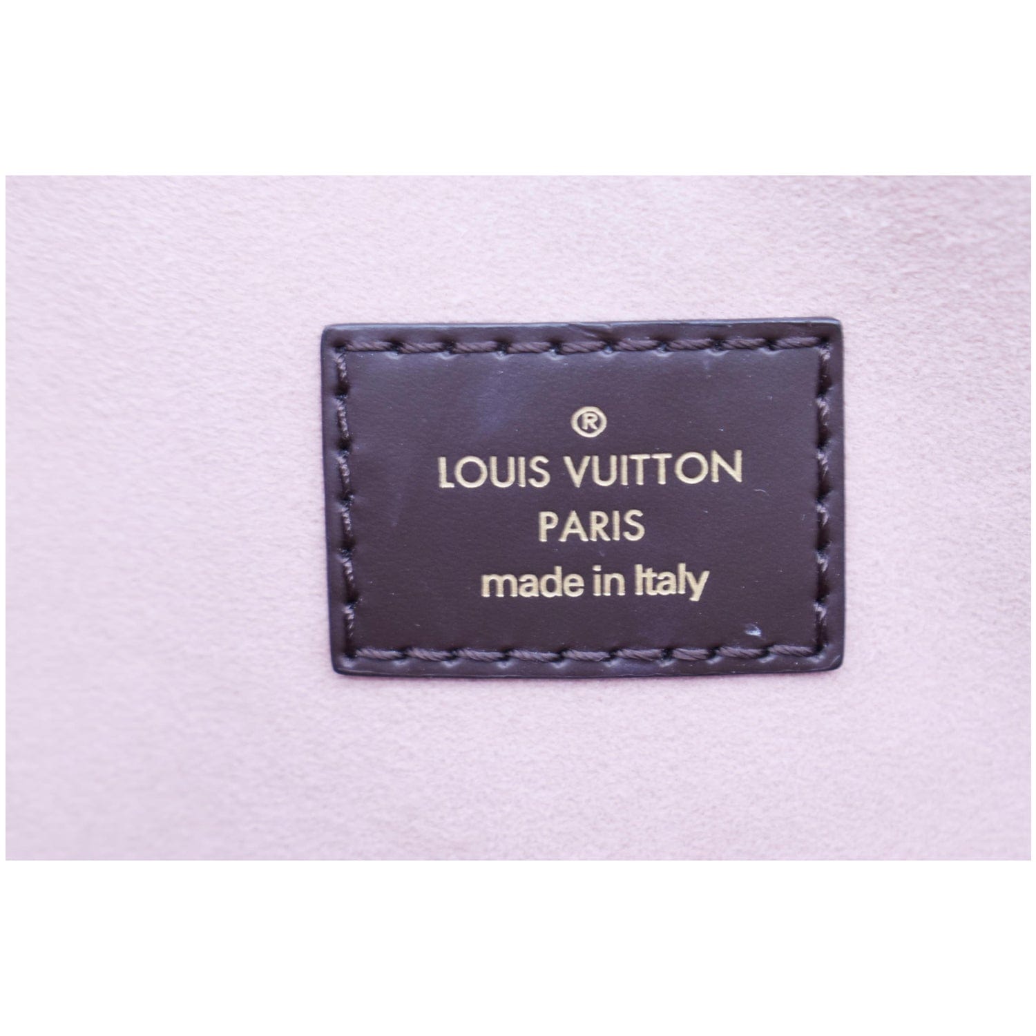 Louis Vuitton Normandy Damier Ebene Shoulder Bag Brown