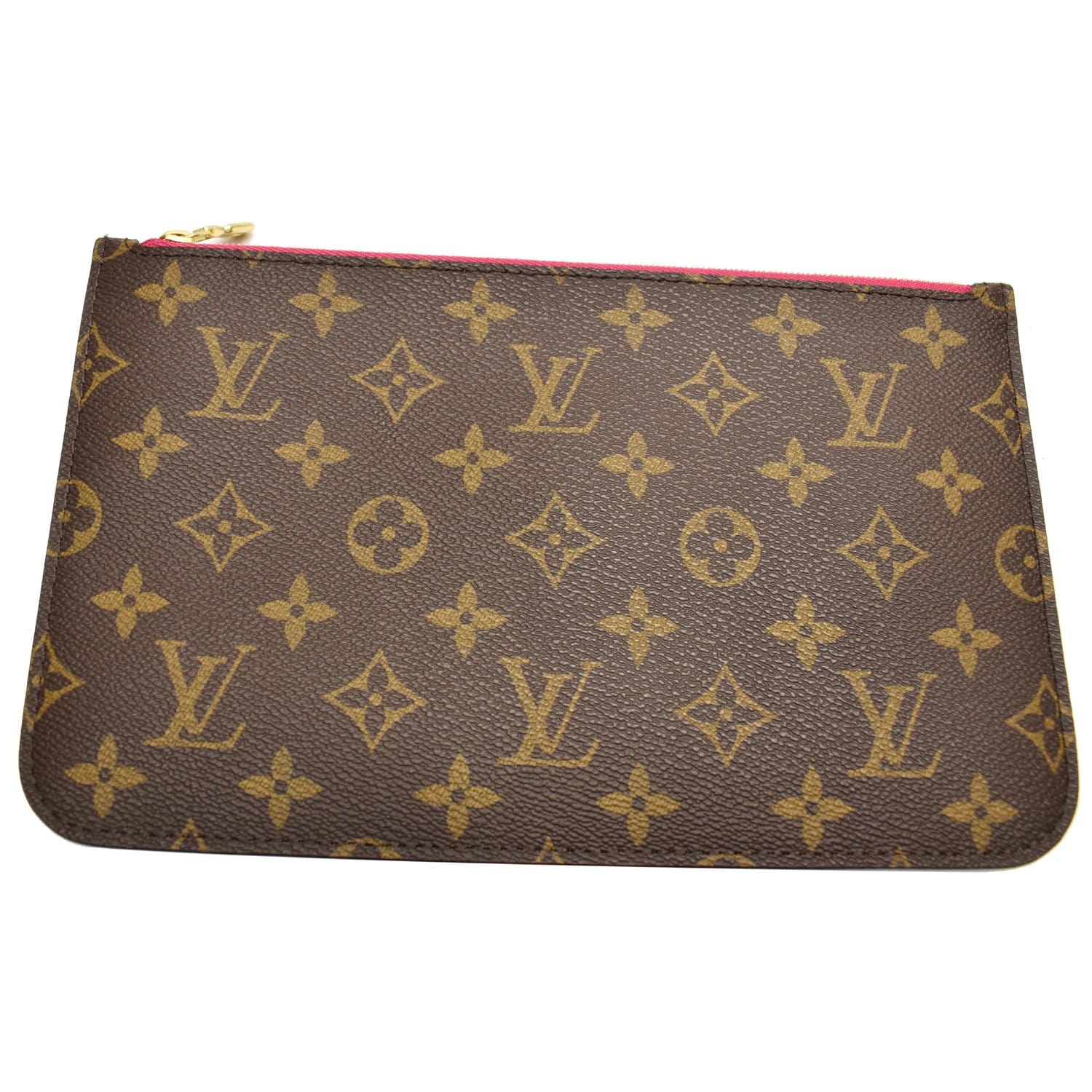 Neverfull MM/GM Beige Monogram Wristlet/Pouch/Clutch (SD3195) – AE Deluxe  LLC®