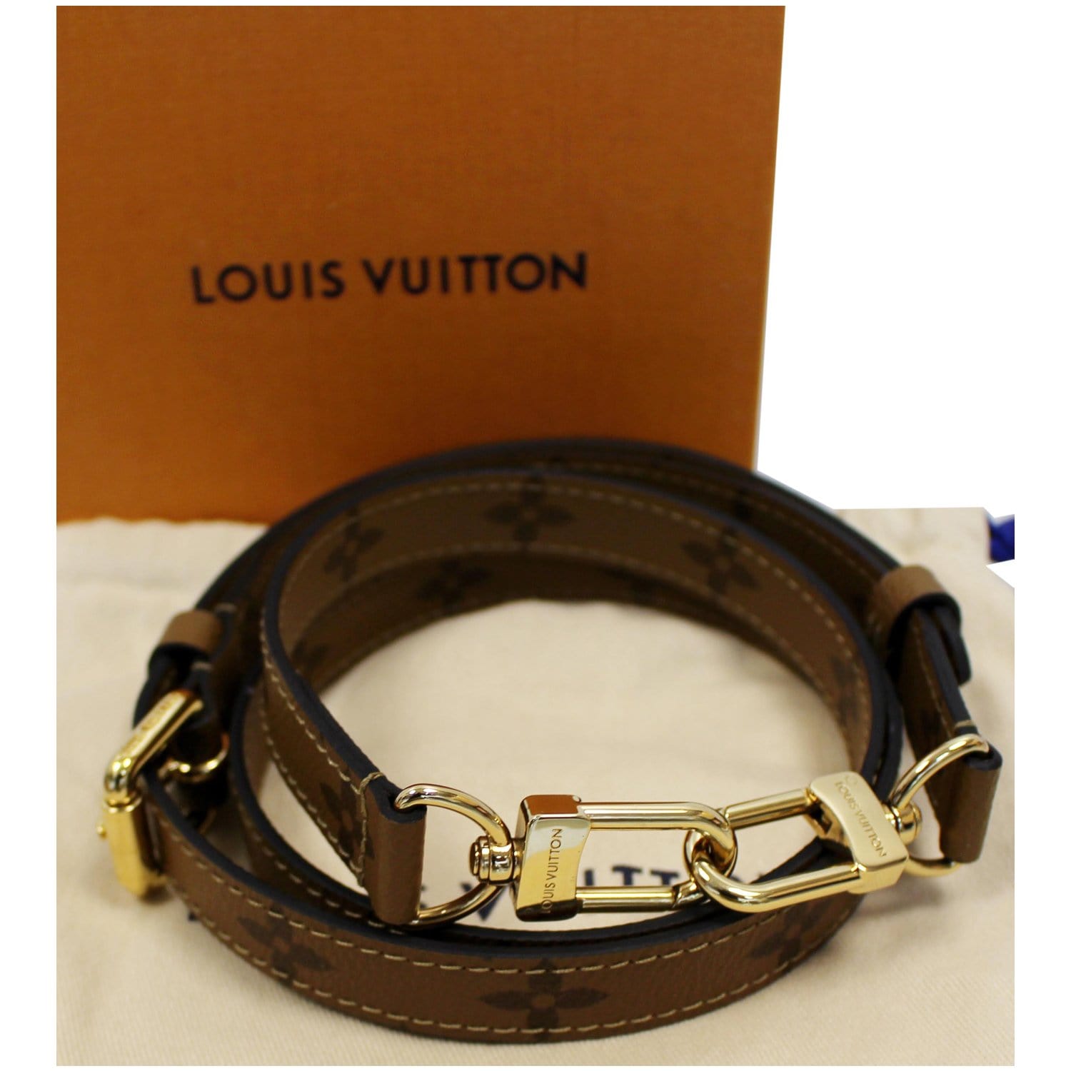Louis-Vuitton-Monogram-Adjustable-Shoulder-Strap-Brown-J52315