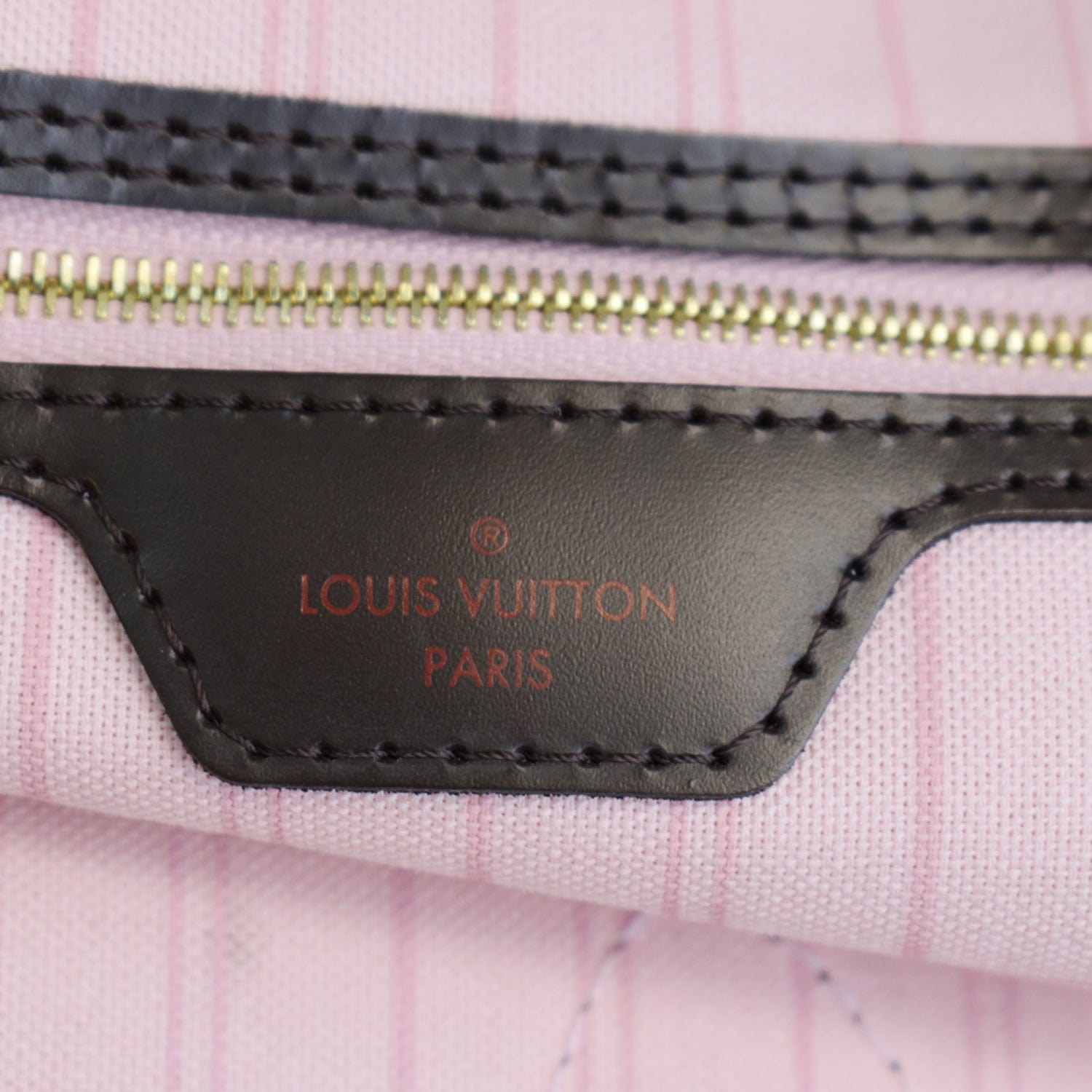 Louis Vuitton // Brown Damier Ebene Neverfull MM Tote Bag – VSP