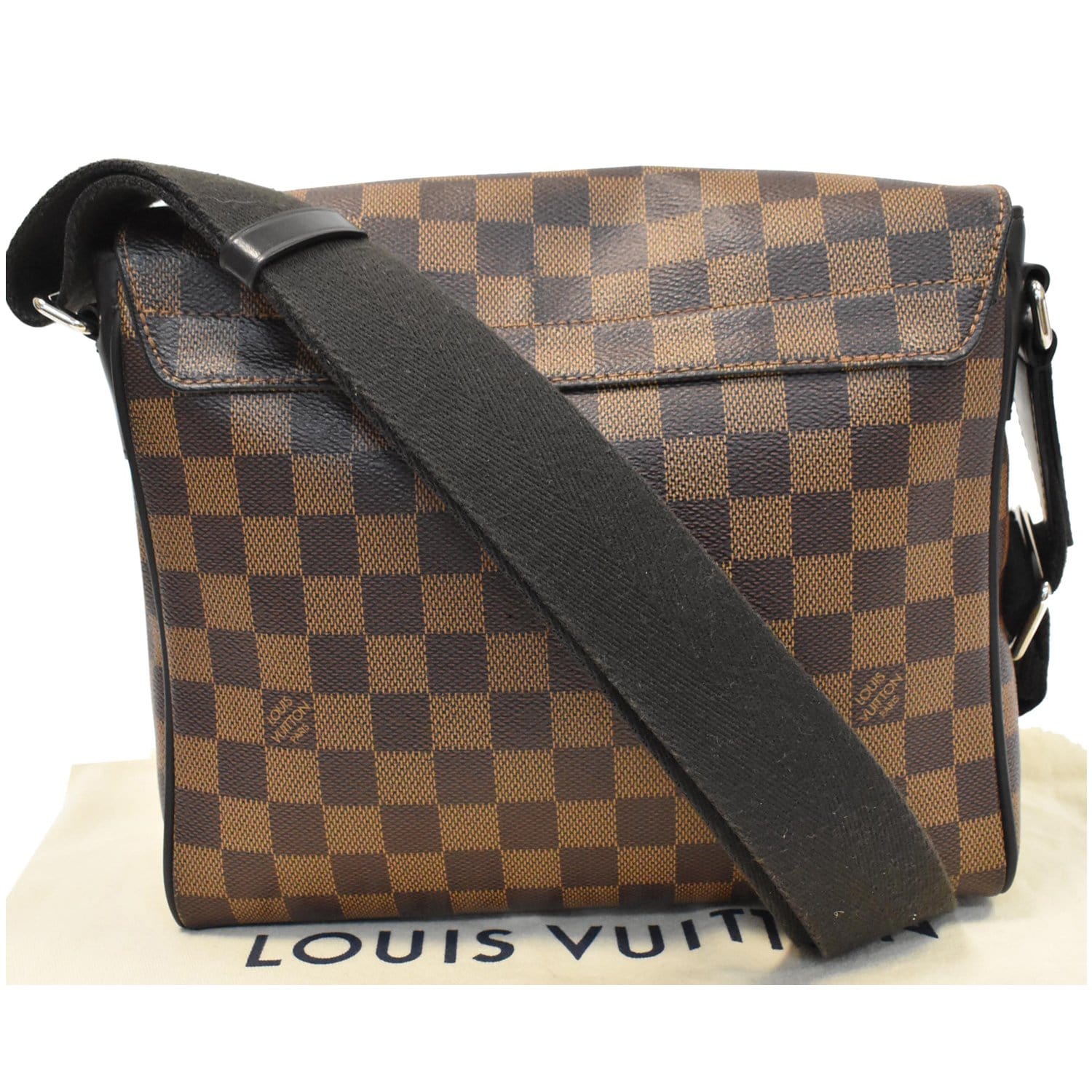Louis Vuitton Damier Ebene District PM Messenger Bag 78lk322s