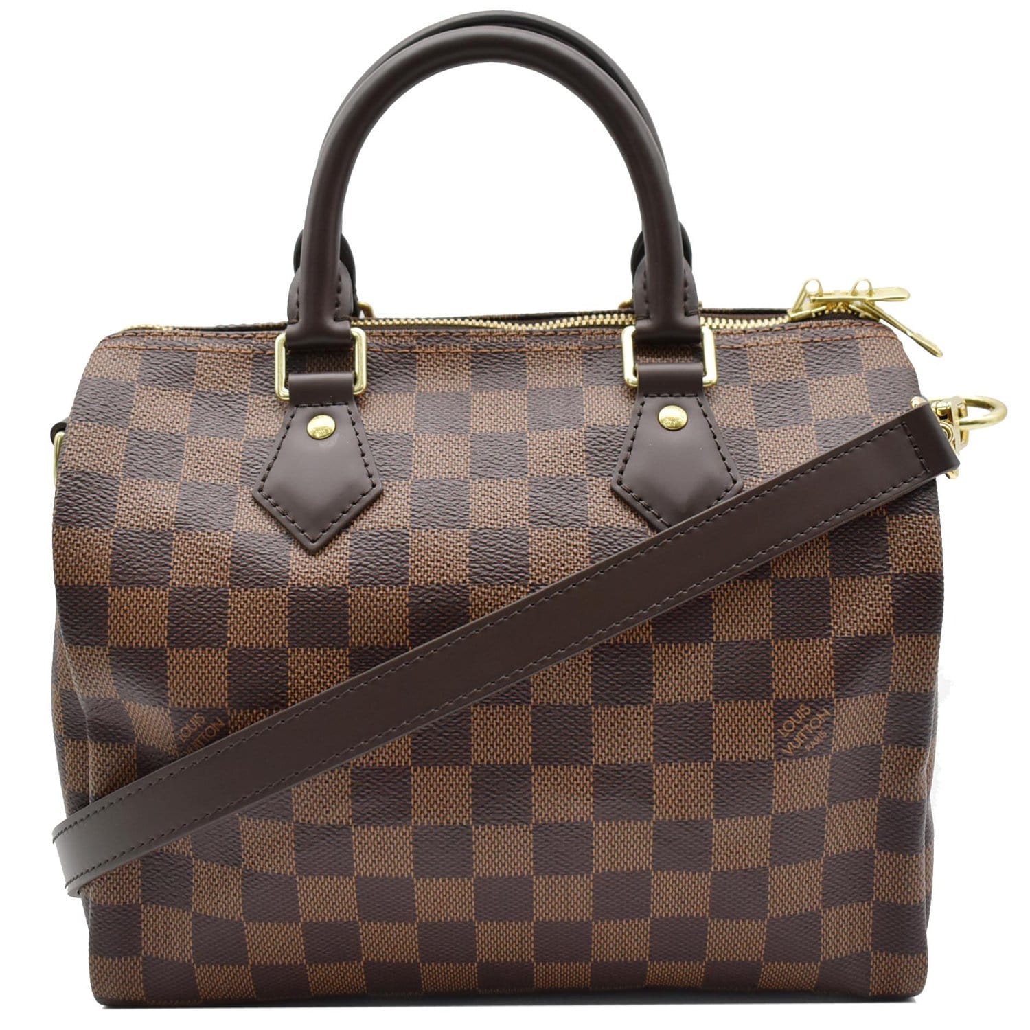 Louis Vuitton Damier Ebene Speedy Bandouliere 25 Satchel, Louis Vuitton  Handbags