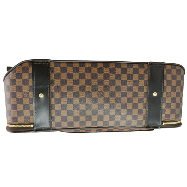 LOUIS VUITTON Pegase 55 Damier Ebene Suitcase Travel Bag Brown