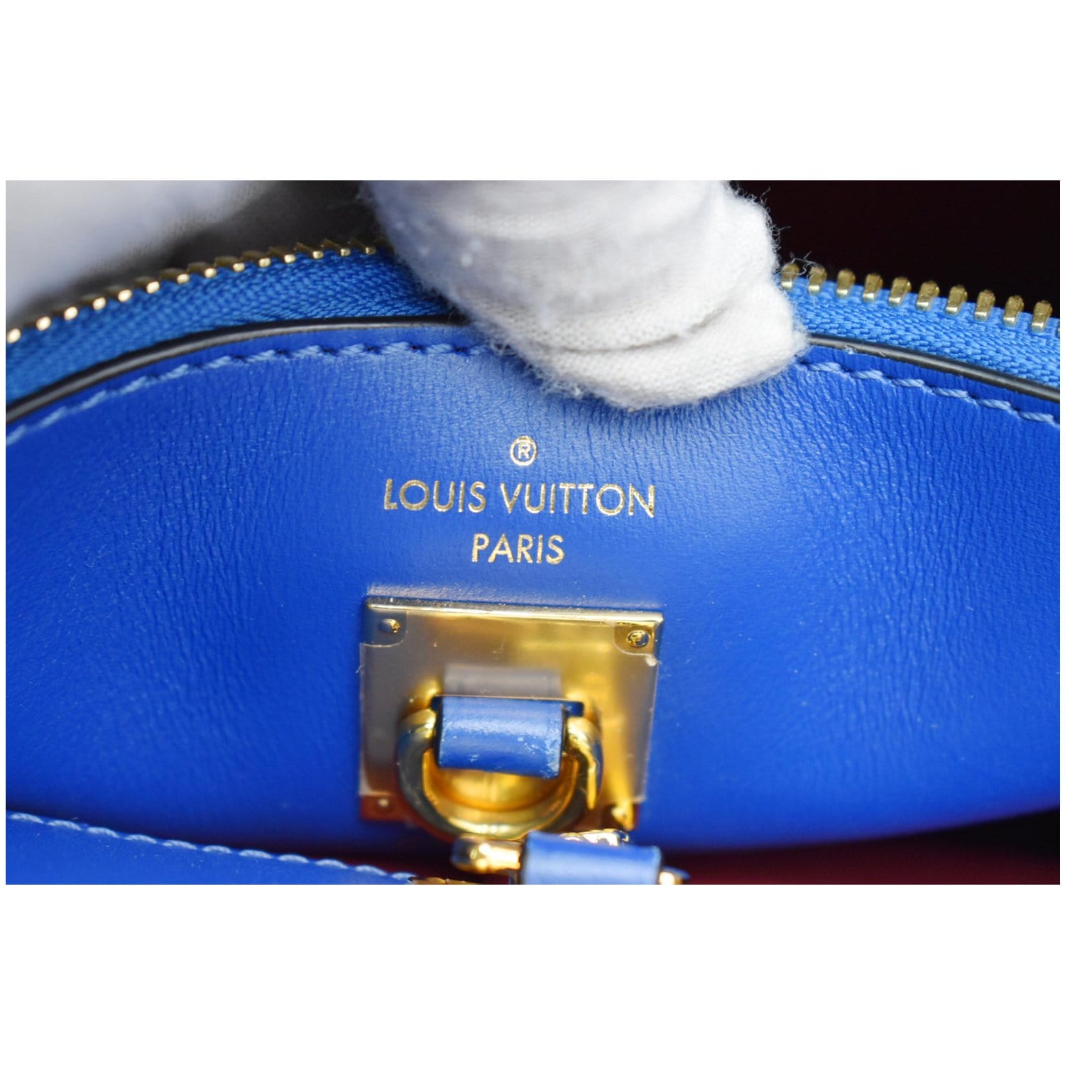 Louis Vuitton Calfskin Reverse Monogram Studded City Steamer MM