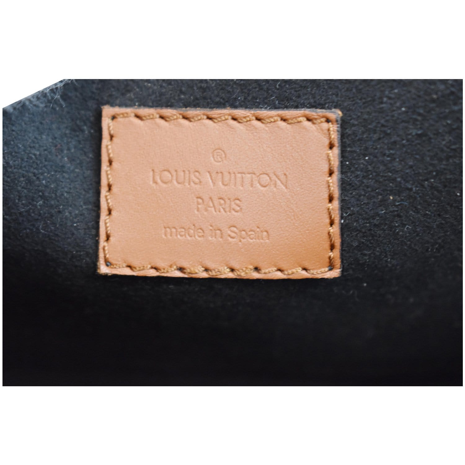 Louis Vuitton Brown Monogram Reverse Giant Dauphine MM Cloth ref