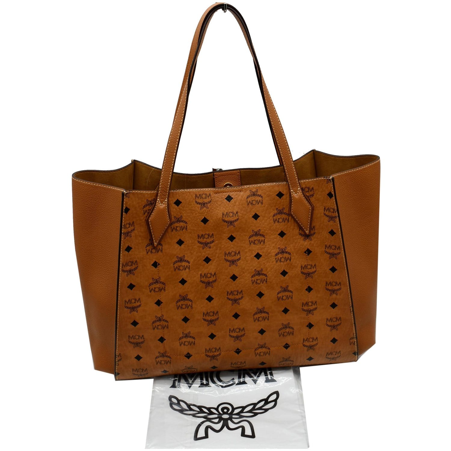 Handbag Luxury Designer By Mcm Size: Large