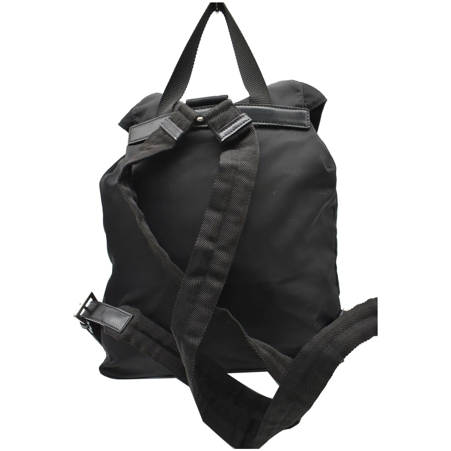 Nylon Backpack in Black - Prada