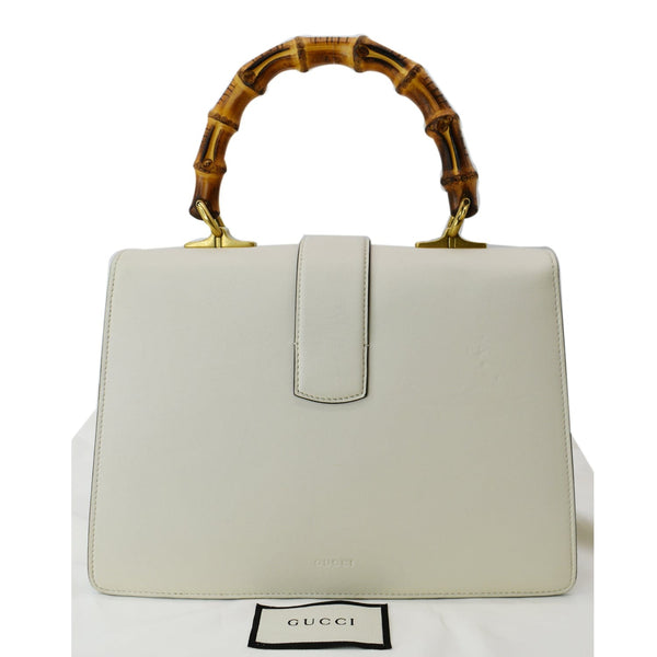 GUCCI Dionysus Bamboo Top Handle Shoulder Bag White | DDH