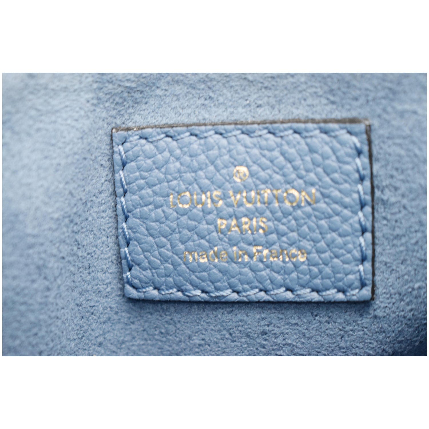 LOUIS VUITTON Surene BB Monogram Canvas Shoulder Bag Blue Jean- 15% OF