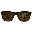 RAY-BAN RB4181 710/83 Sunglasses Brown Classic B-15 Polarized Lens