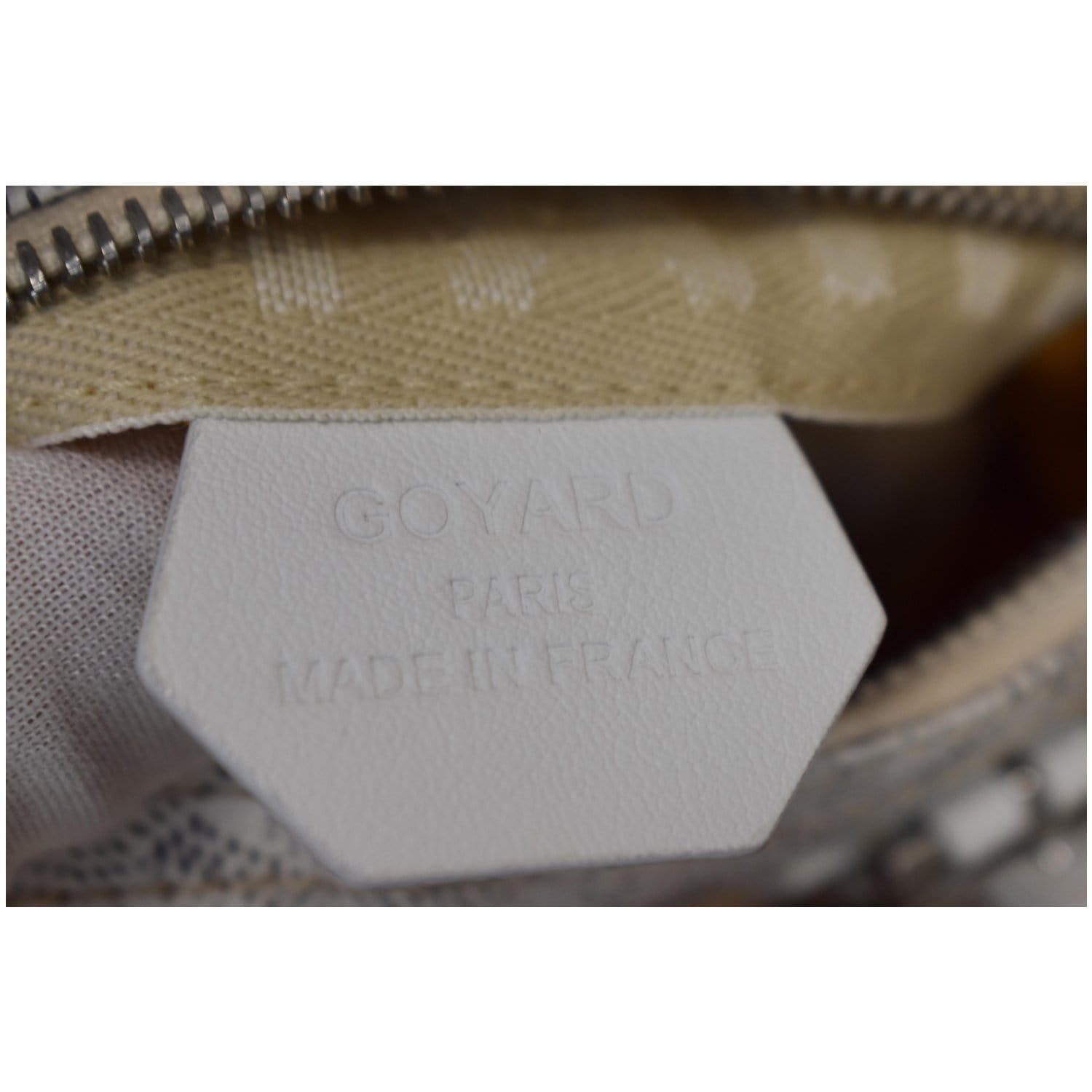 GOYARD Goyardine Croisiere Mini White 1287652