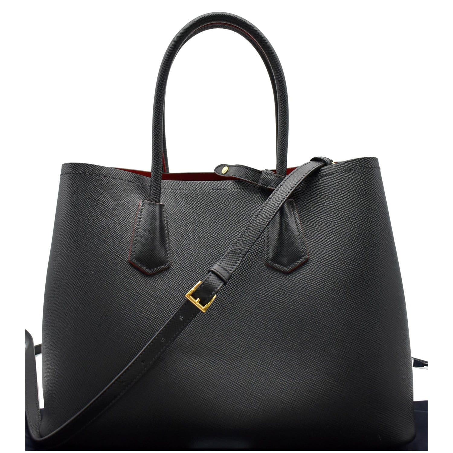 Prada Saffiano Cuir Double Bag