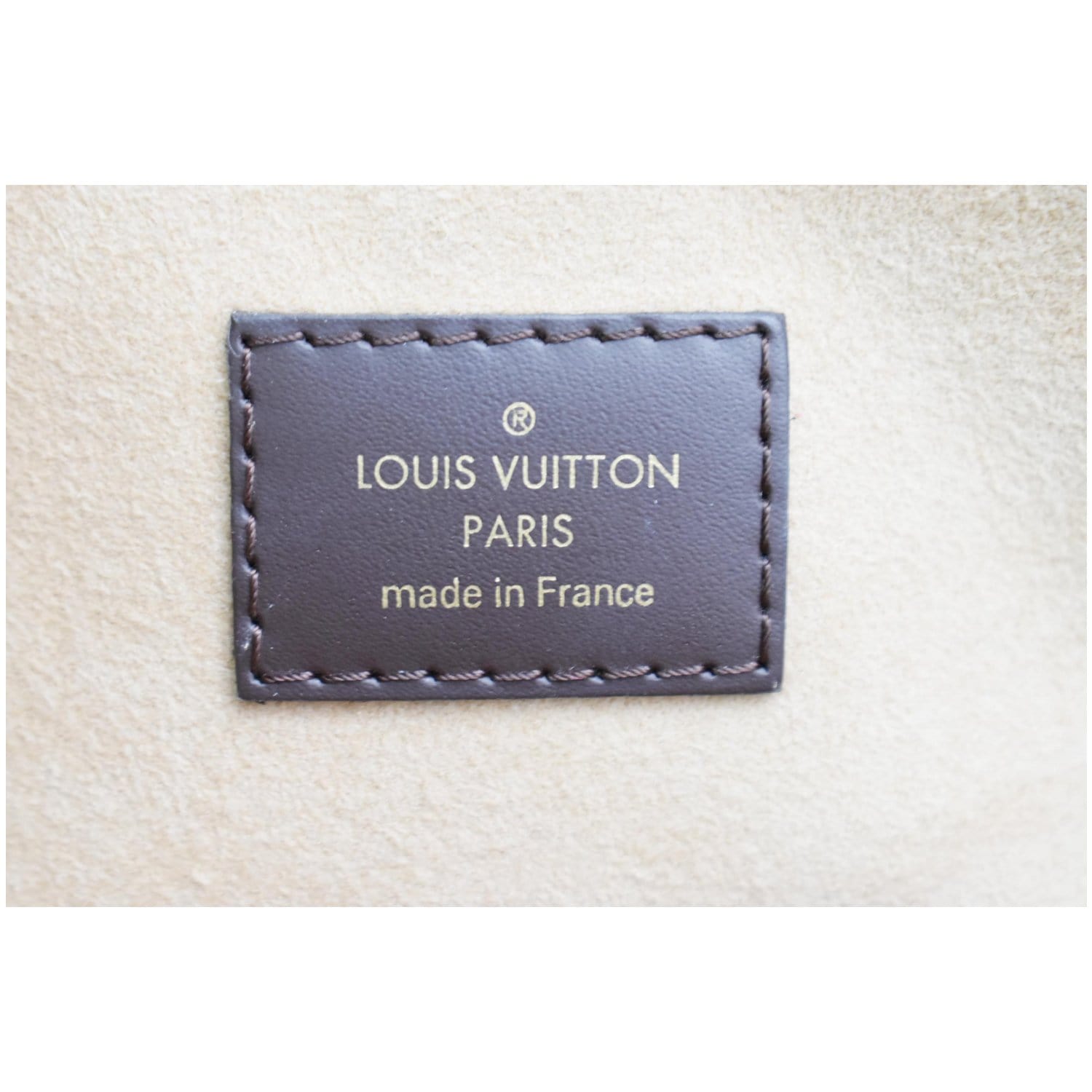 Louis Vuitton Damier Ebene Shearling Normandy QJBCSM3IKB000