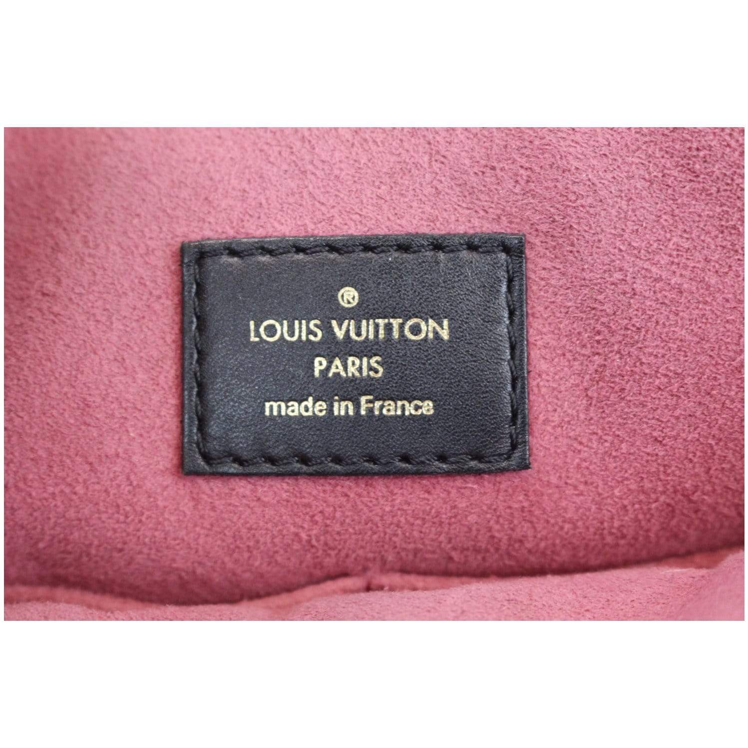 Tuileries cloth handbag Louis Vuitton Brown in Cloth - 32683594