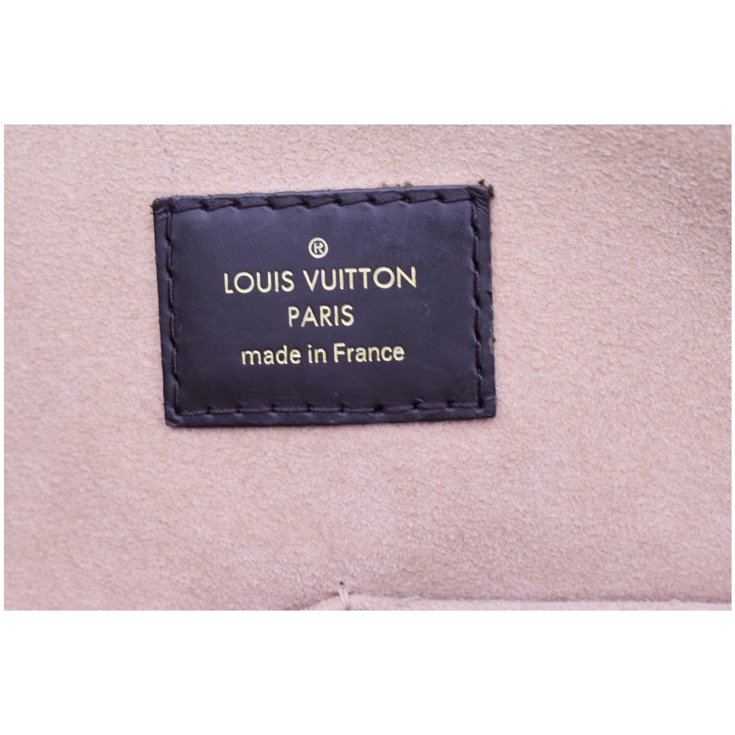 Kensington cloth bowling bag Louis Vuitton Brown in Cloth - 23792405