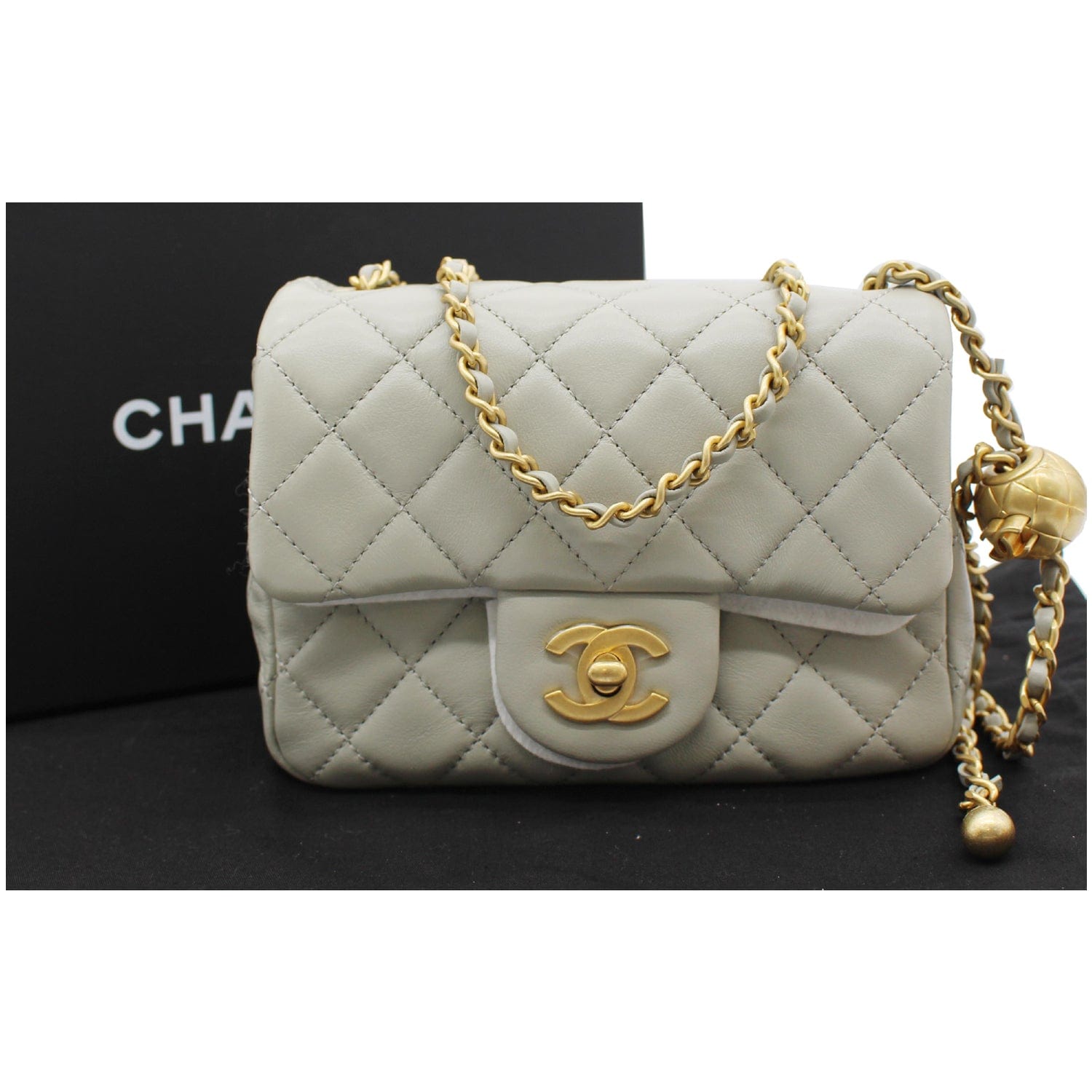 Chanel  Pearl Flap Bag  Small  PreLoved  Bagista
