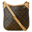 LOUIS VUITTON Odeon PM Monogram Canvas Crossbody Bag Brown