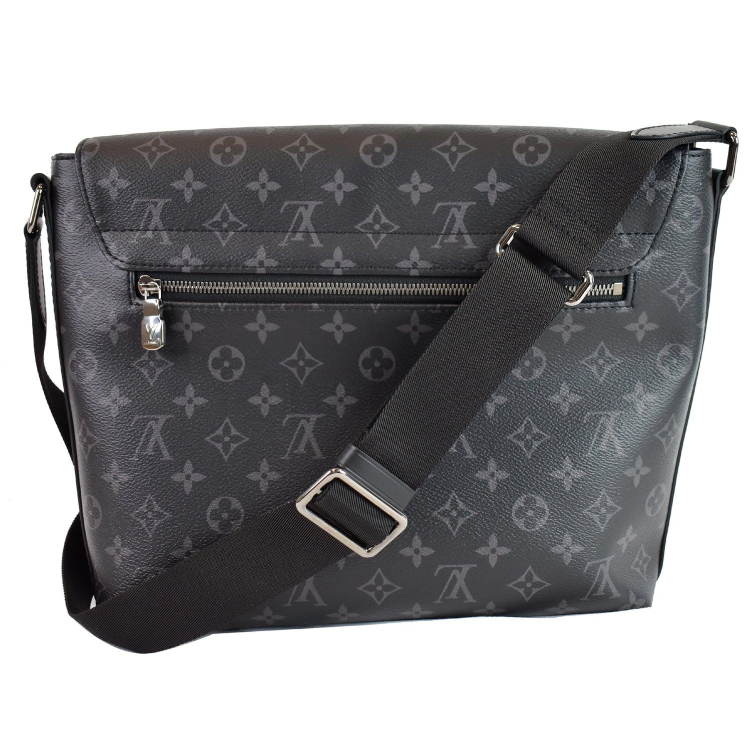 LV LV Men District PM Bag in Monogramme Eclipse Canvas-Grey in 2023