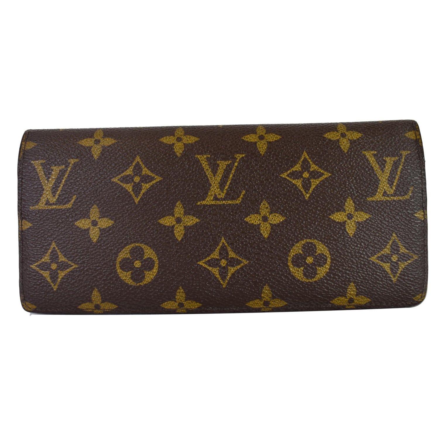 Emilie leather wallet Louis Vuitton Brown in Leather - 36557420