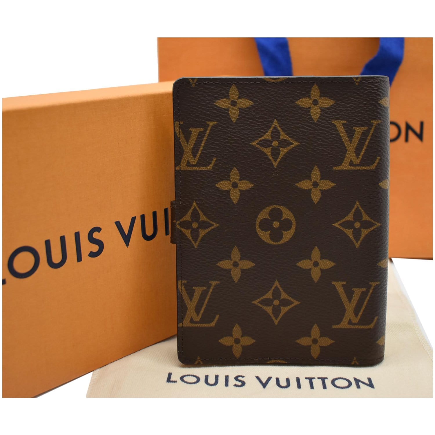 At Auction: Louis Vuitton, Louis Vuitton Brown Monogram Agenda