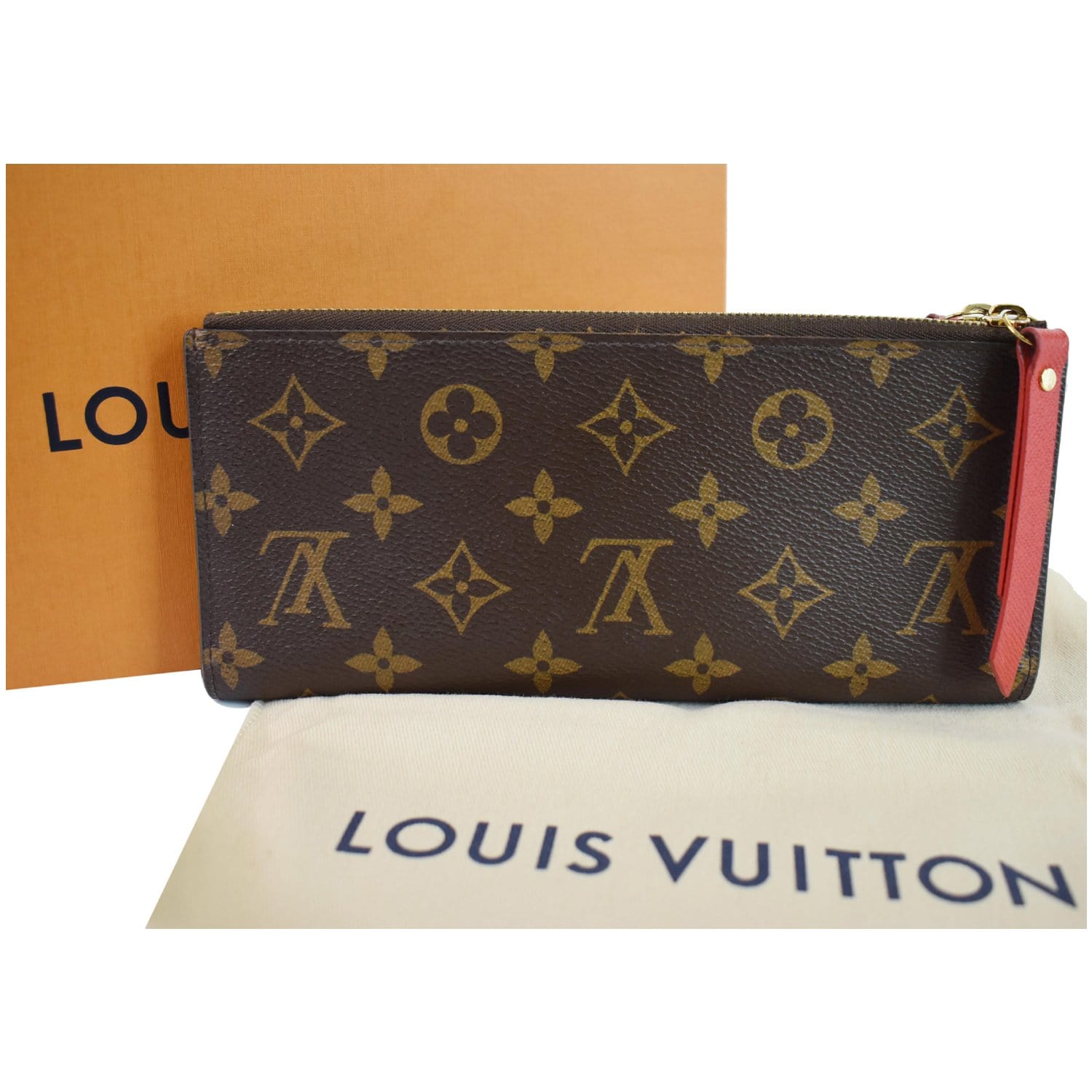 Louis Vuitton Adele Short Monogram Canvas Wallet - The Lux Portal