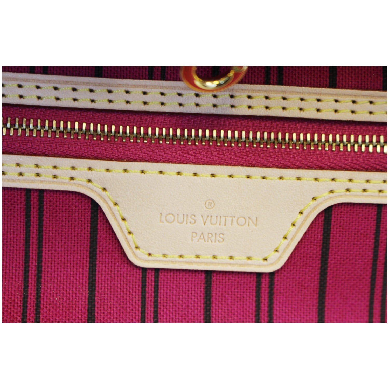 Louis Vuitton Neverfull MM Peony Monogram Leather Canvas Tote Handbag at  1stDibs