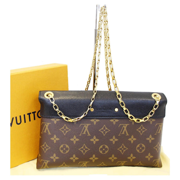 LOUIS VUITTON Pallas Chain Monogram Canvas Crossbody Bag-US