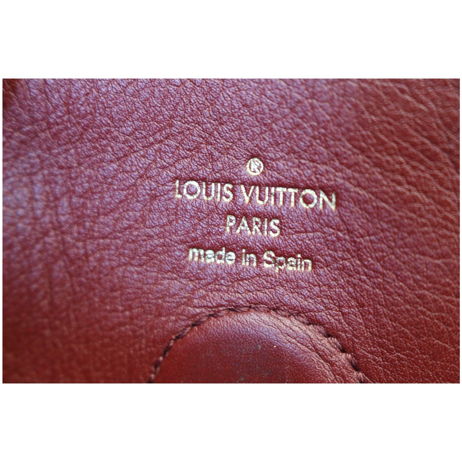 LOUIS VUITTON Tuileries Besace Monogram Canvas Shoulder Bag Olive