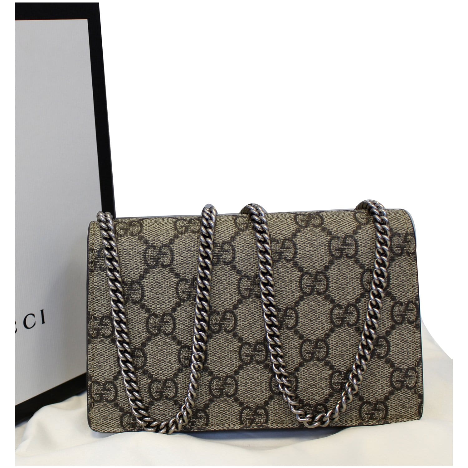 Gucci Dionysus GG Supreme Chain Shoulder Bag