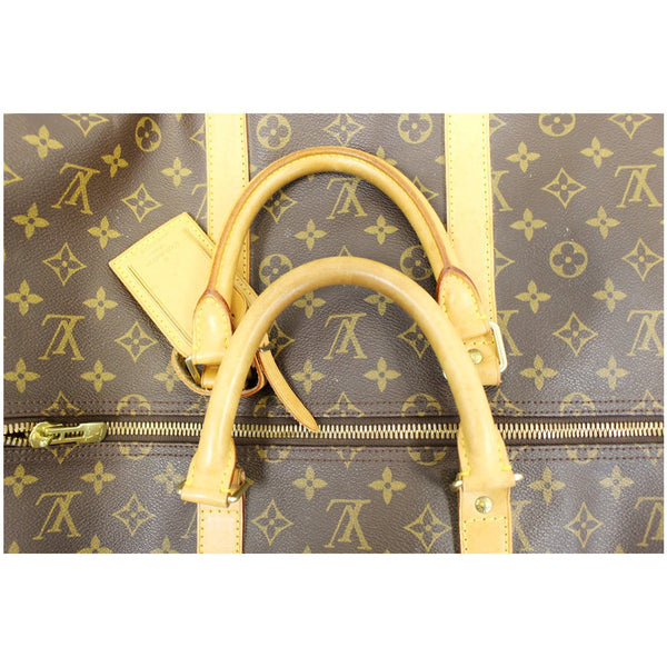 LOUIS VUITTON Keepall Bandouliere 55 Monogram Canvas Travel Bag