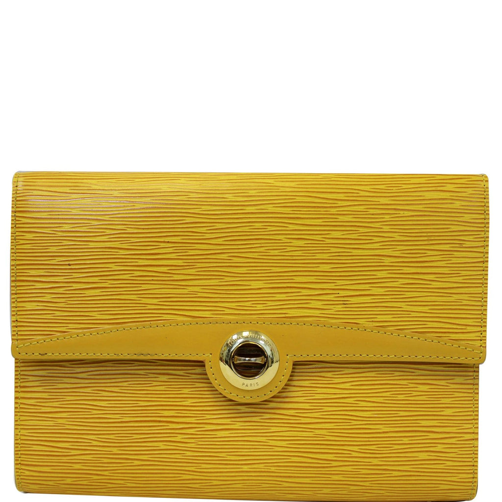 LOUIS VUITTON Arche Pochette Epi Leather Shoulder Bag Yellow-US