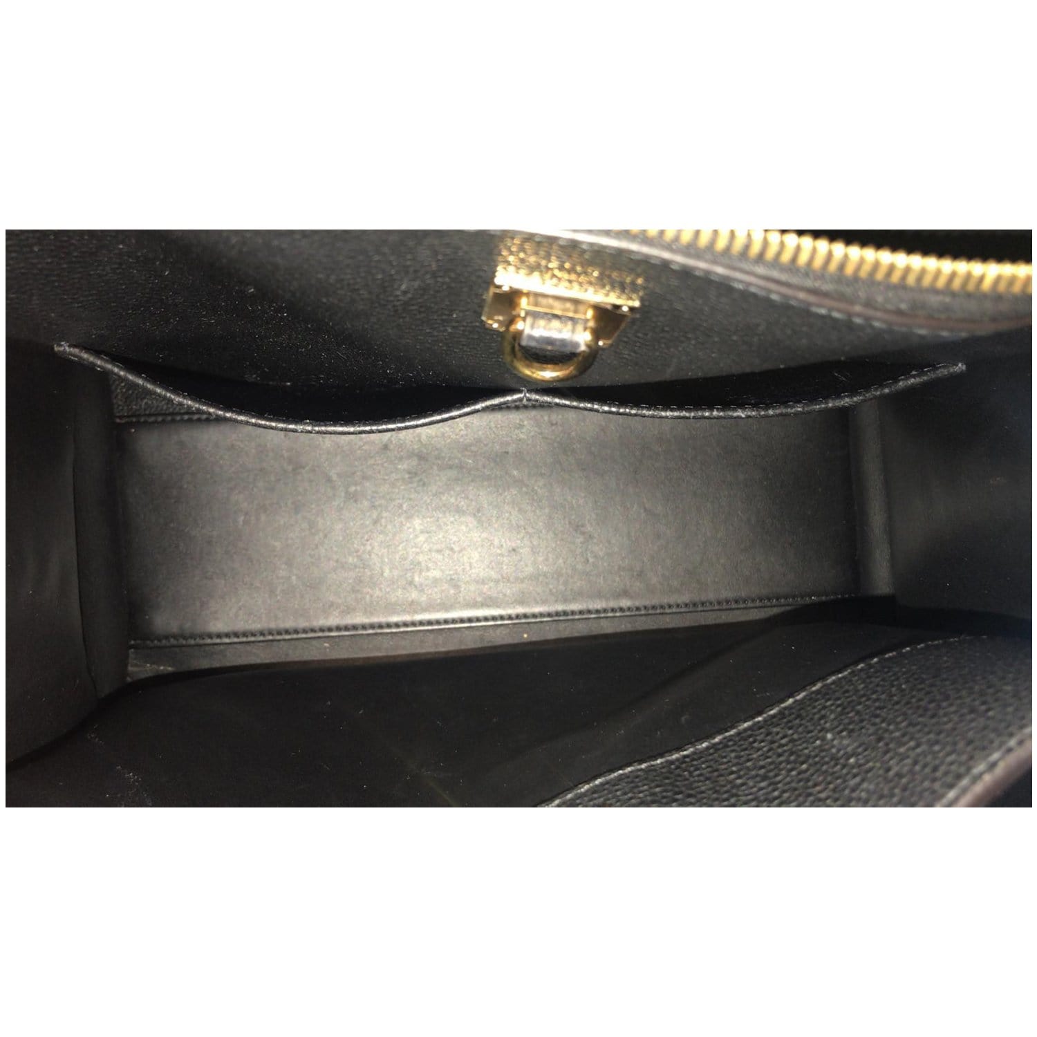 Louis Vuitton 2way Bag City Steamer MM Black Gold Noir M51897 Handbag  Leather FO4187 LOUIS VUITTON Circle Grain Calf Ladies