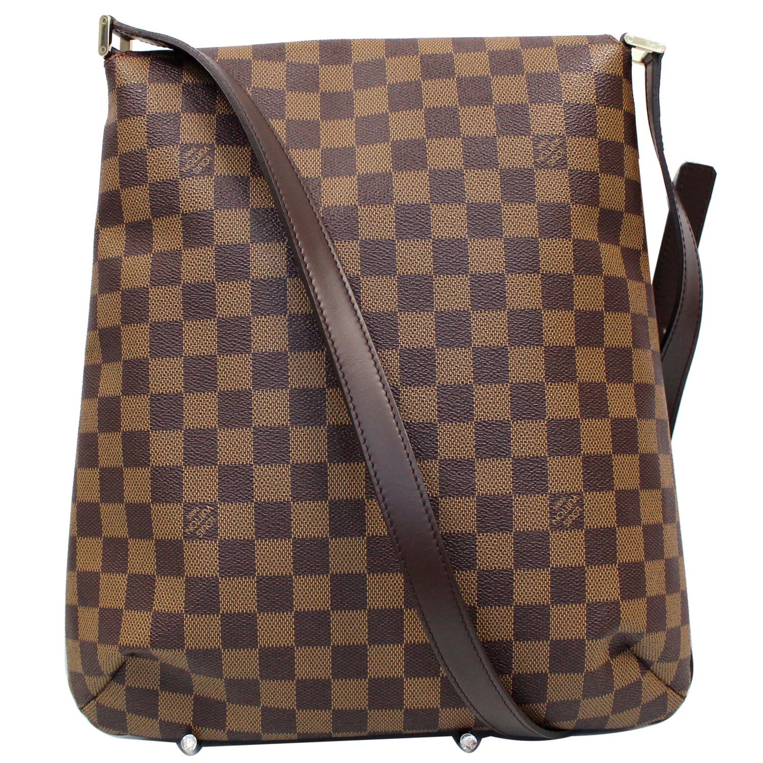 Salsa leather crossbody bag Louis Vuitton Brown in Leather - 25142885