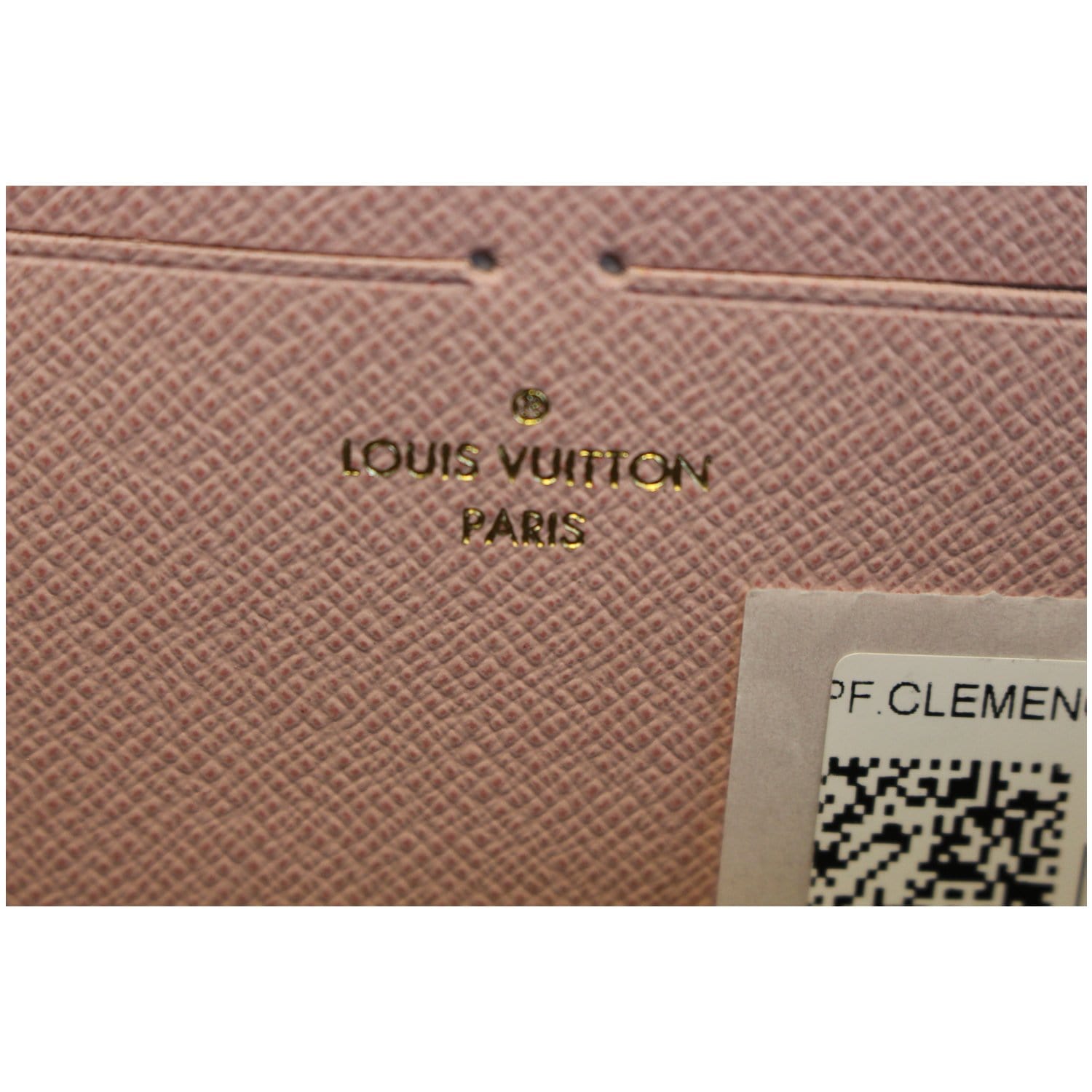 Louis Vuitton Clémence Wallet Cherry Damier Ebene