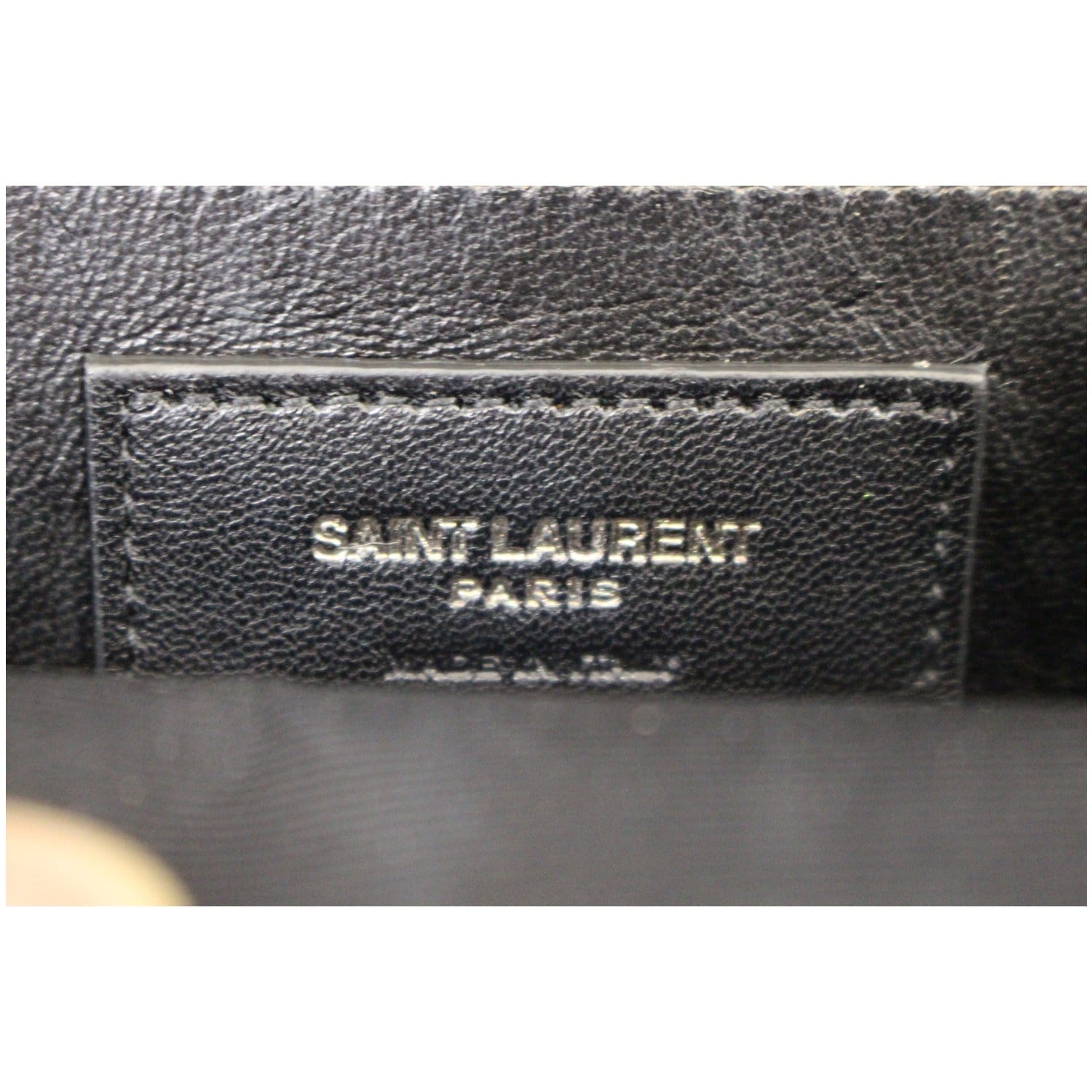 Brand New Saint Laurent Envelope Ladies Shoulder Bag Chain Strap Noir Black