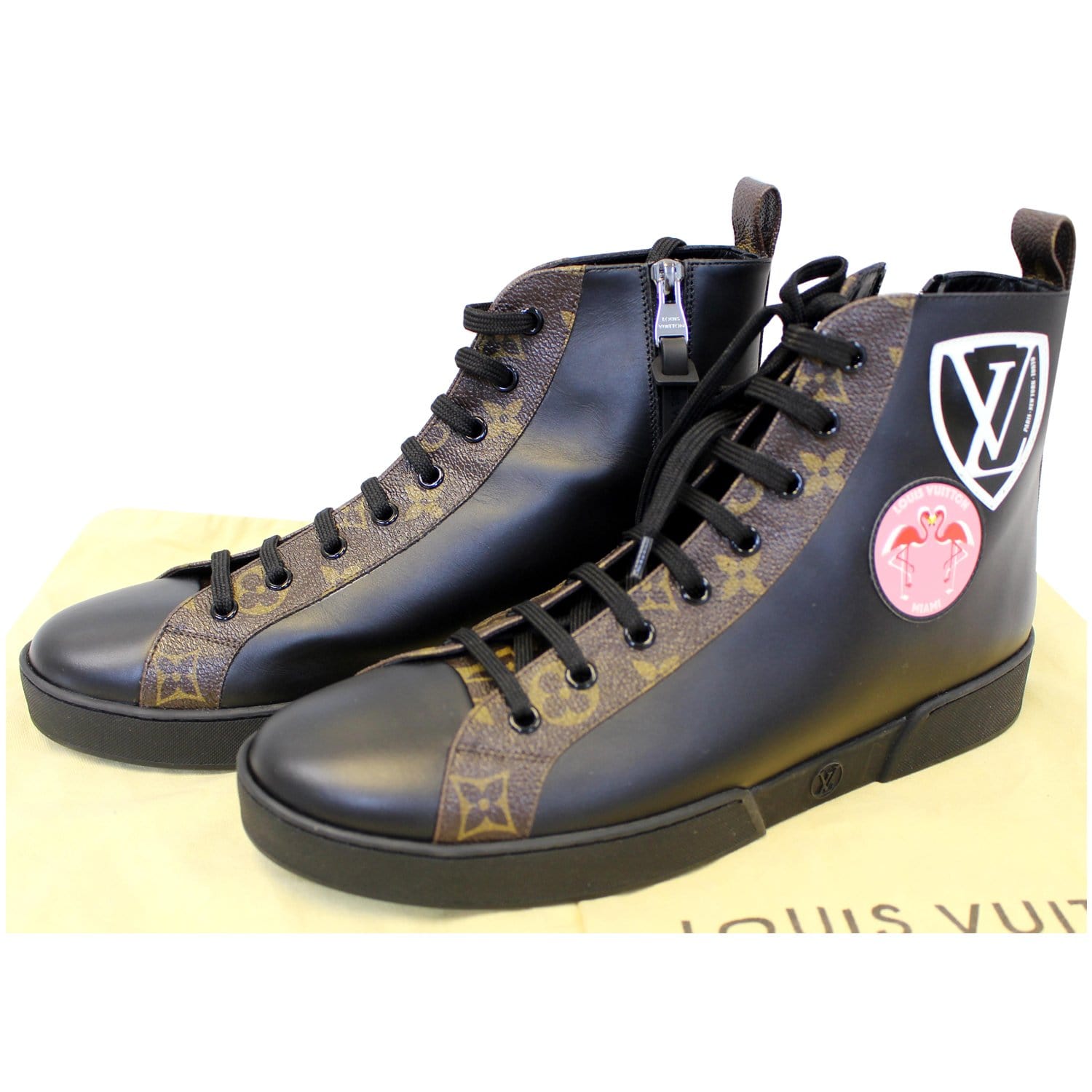 유럽직배송 루이비통 LOUIS VUITTON Aftergame Sneaker Boot 1A6679