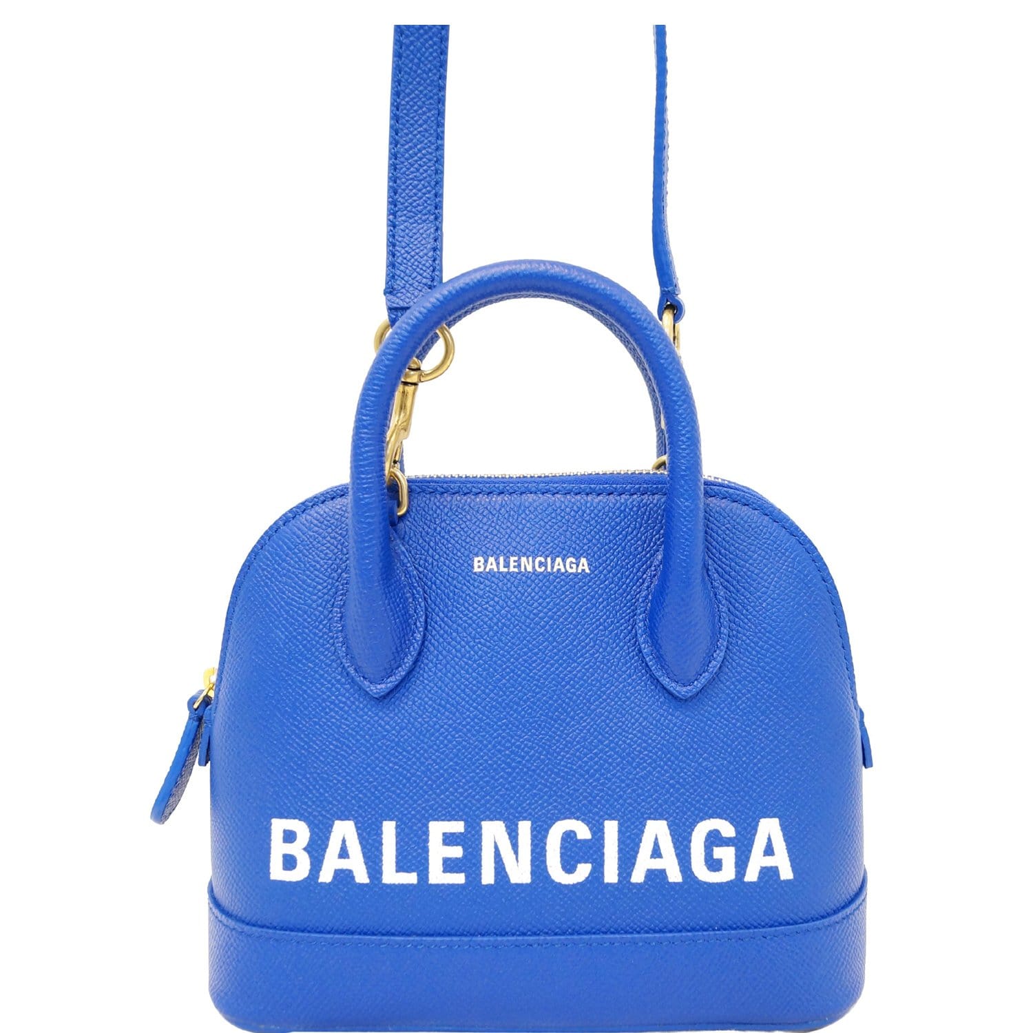 Balenciaga Logo Ville Top Handle Bag