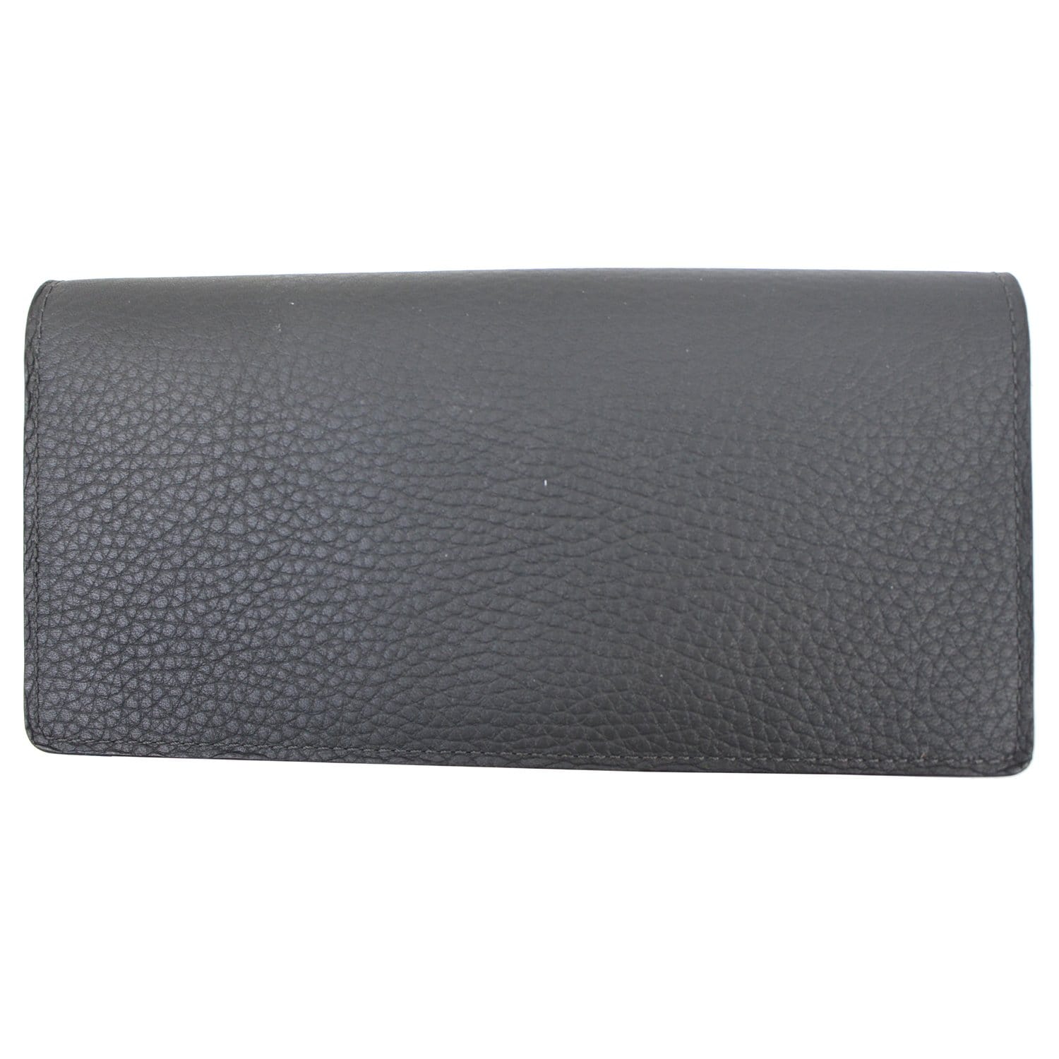 AUTH Louis Vuitton Wallet Long Porte Feiulle Brazza Epicea Leather Taiga LV