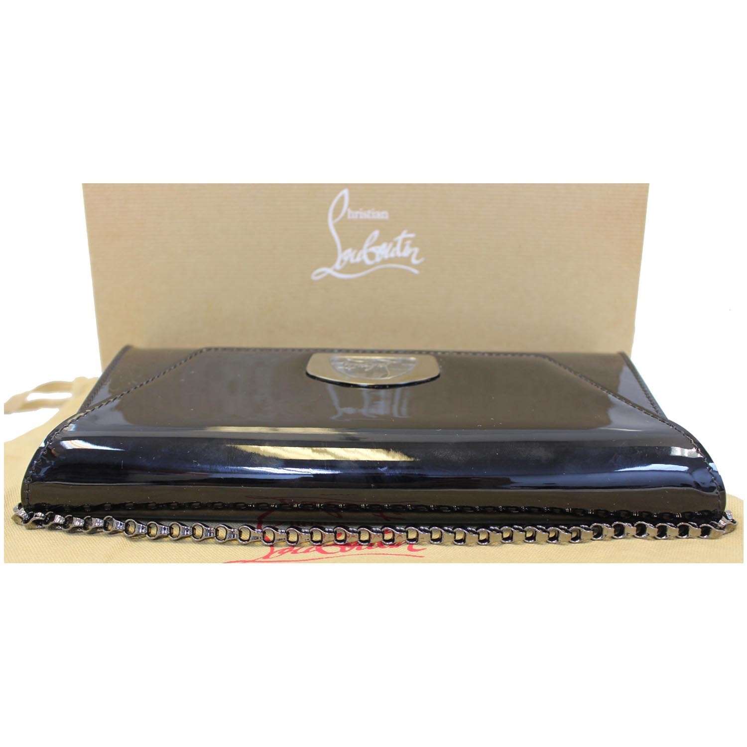 Christian Louboutin Vero-Dodat Clutch ($1,200) ❤ liked on Polyvore  featuring bags, handbags, clutches, christian loubout…