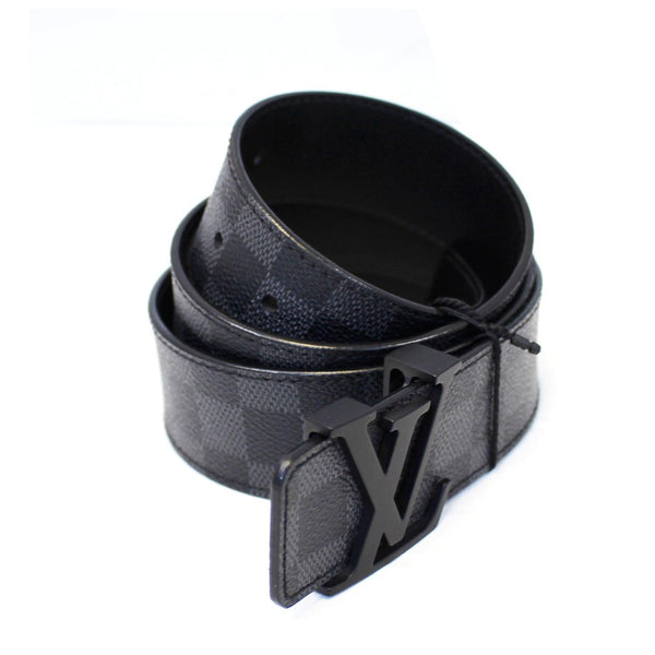 Louis Vuitton Damier Graphite belt - lv belt