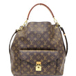 LOUIS VUITTON Metis Hobo Monogram Canvas Shoulder Bag Brown