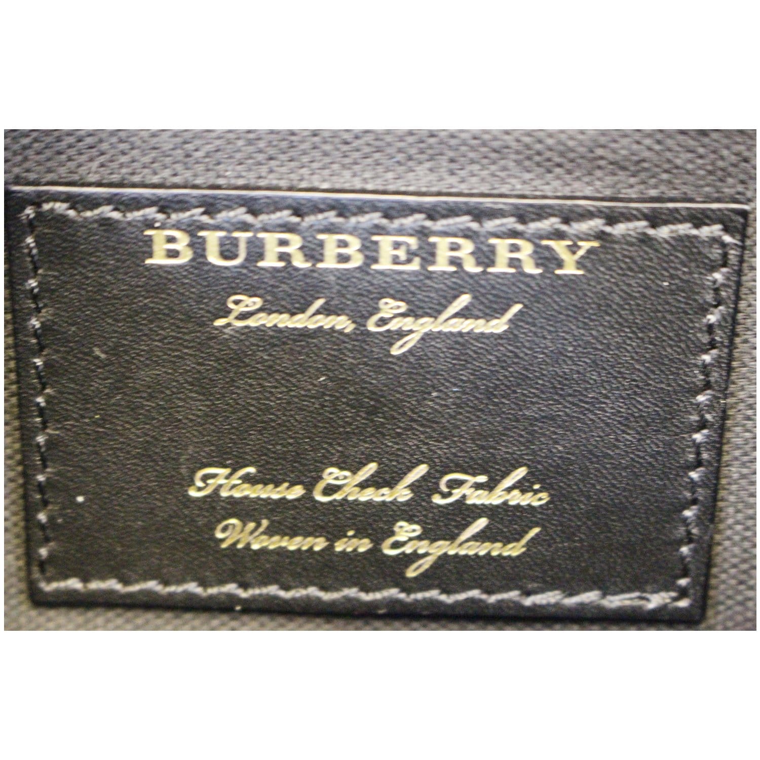 Genuine Vintage Burberrys Bag Fabric and Genuine Leather -  UK