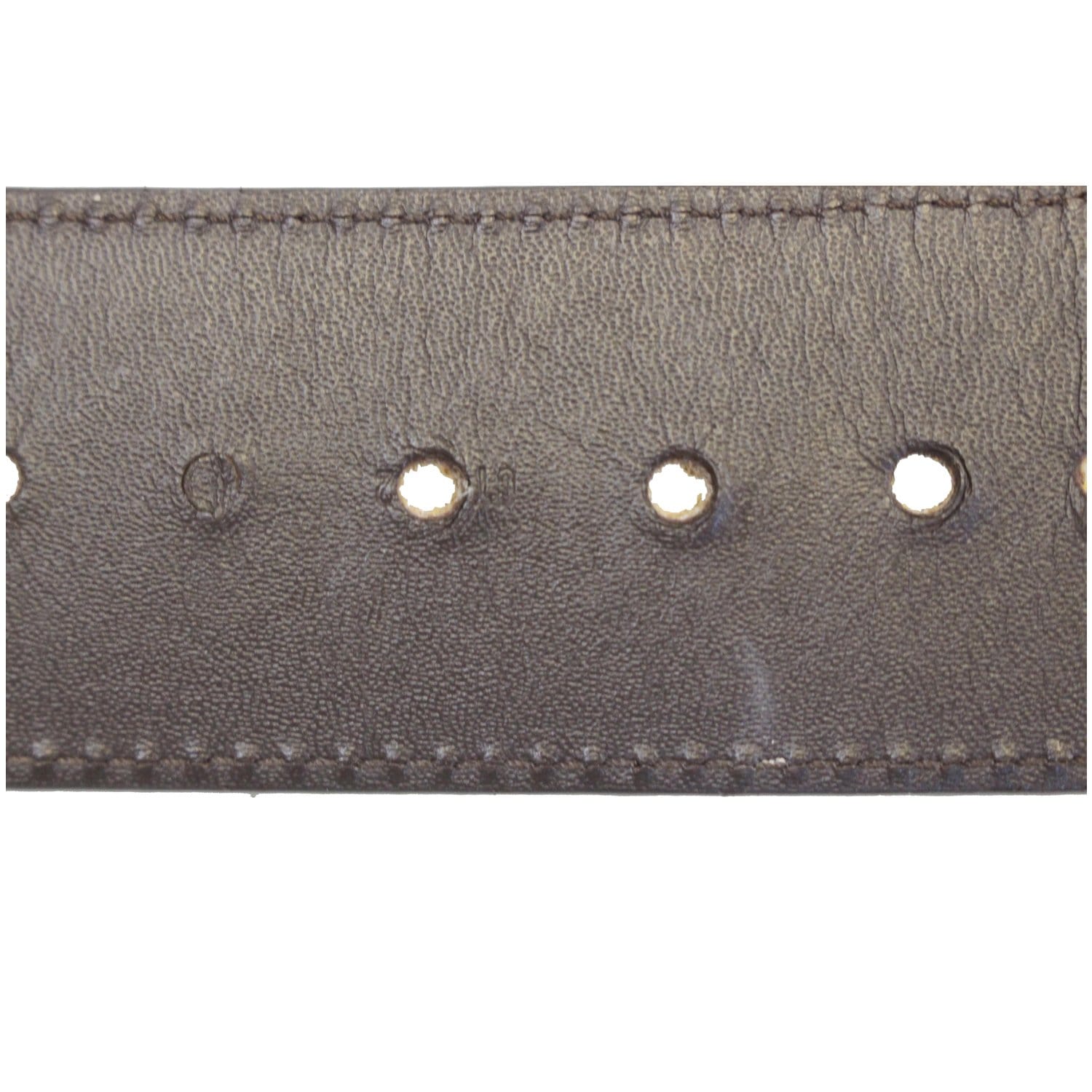 Leather belt Louis Vuitton Beige size M International in Leather - 33821132